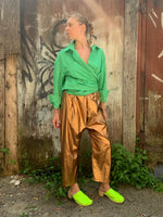 Load image into Gallery viewer, DROP CROTCH PANT | COPPER
