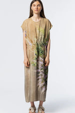 Load image into Gallery viewer, SIMPLE DRESS | PURPLE FLOWER
