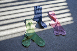 LUREX SHEER SOCKS | NAVY