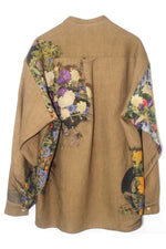 Load image into Gallery viewer, SHIRT | OLIVE/FLOWER MIX
