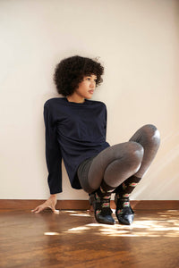 ROSE SOCKS | BLACK