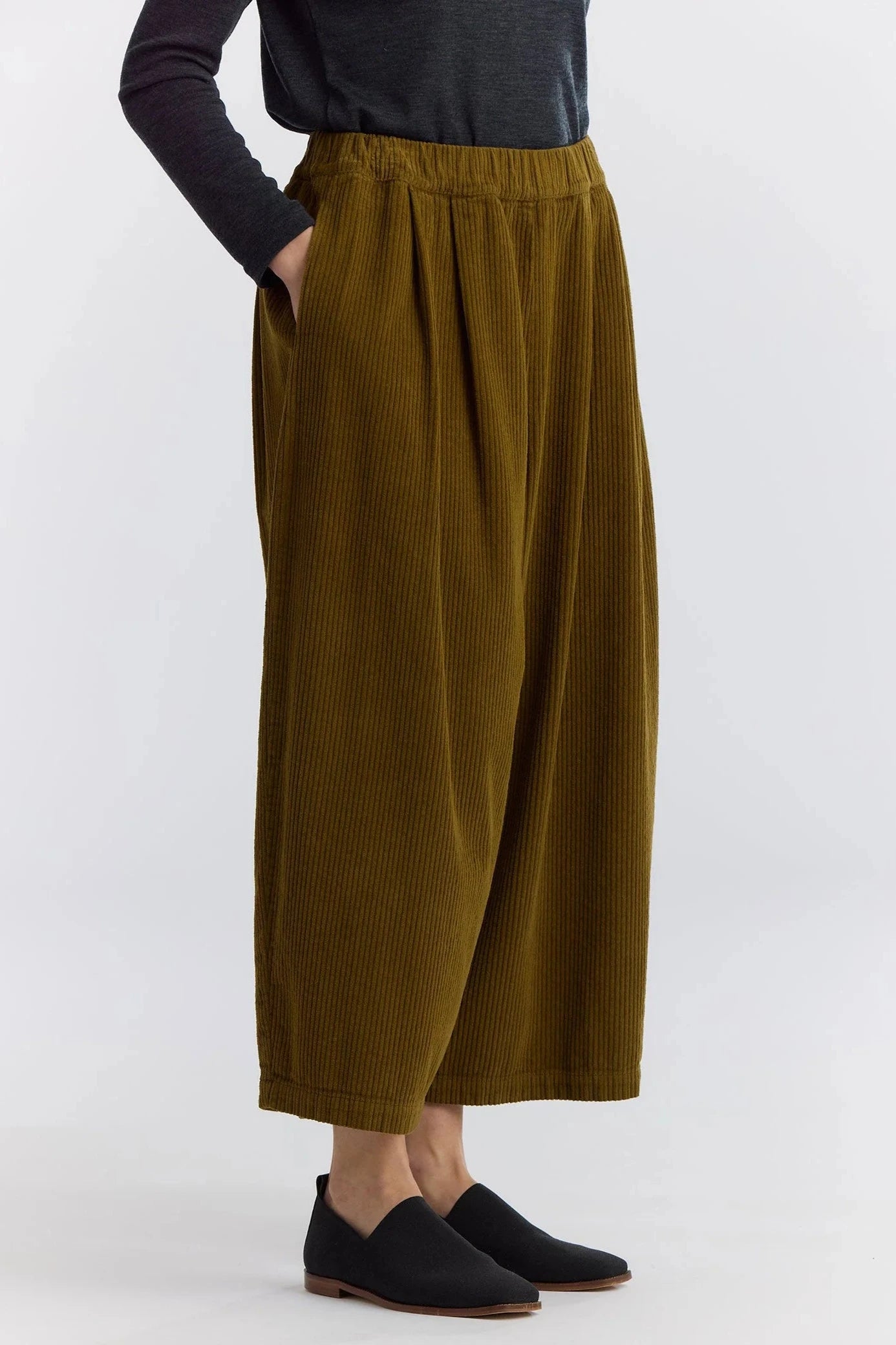 CORDUROY WIDE PANTS | MULTIPLE COLOURWAYS