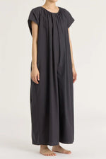 Load image into Gallery viewer, SHIRRED JUMPSUIT | BLACK
