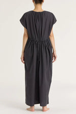 Load image into Gallery viewer, SHIRRED JUMPSUIT | BLACK

