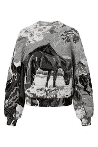 UNISEX HORSES SWEATER | MULTIPLE COLOURWAYS
