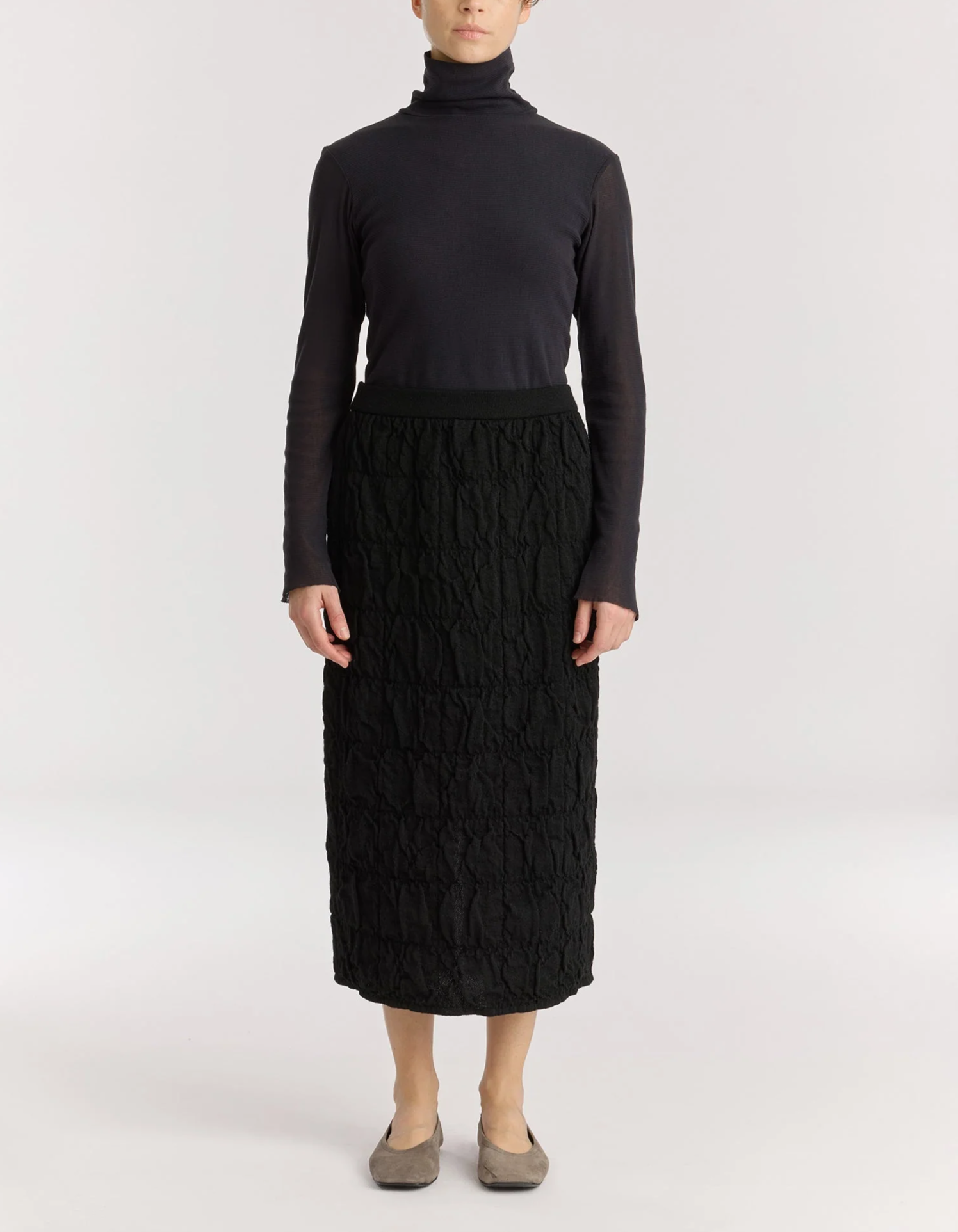 DOUBLE MESH TURTLENECK | MULTIPLE COLOURWAYS