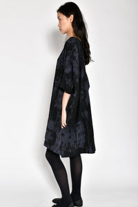 BOX DRESS | CHARCOAL BARK