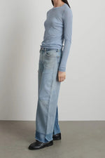 Load image into Gallery viewer, REWORKED CULOTTE | VINTAGE INDIGO
