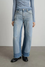 Load image into Gallery viewer, REWORKED CULOTTE | VINTAGE INDIGO
