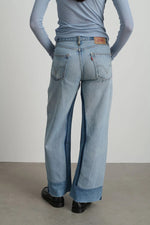 Load image into Gallery viewer, REWORKED CULOTTE | VINTAGE INDIGO
