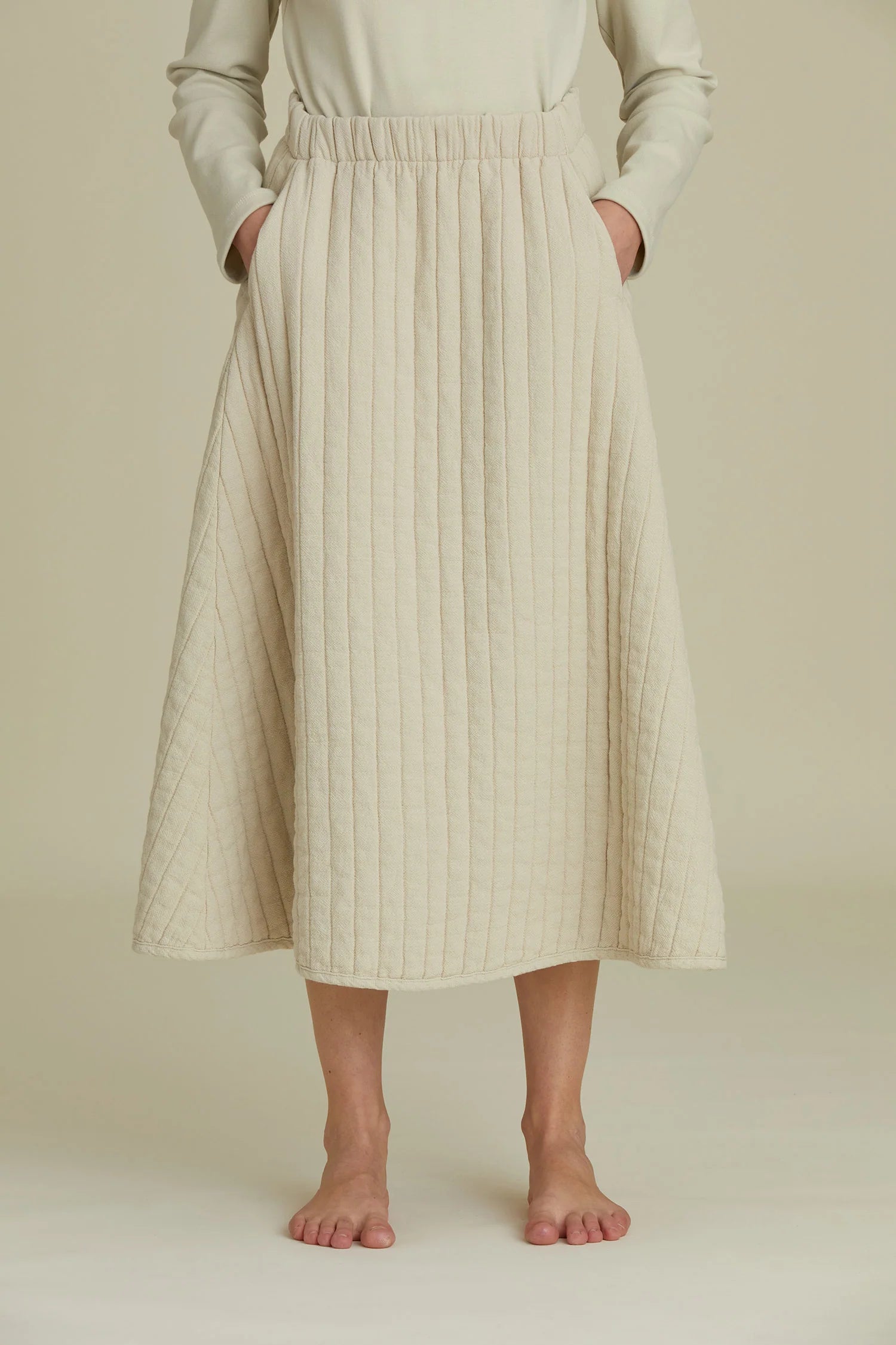 QUILTED SKIRT | MULTIPLE COLOURWAYS