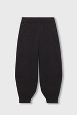 Load image into Gallery viewer, COTTON KNIT PANTS | ANTHRACITE
