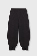 Load image into Gallery viewer, COTTON KNIT PANTS | ANTHRACITE
