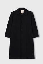 Load image into Gallery viewer, WOOL COAT | BLACK
