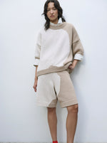Load image into Gallery viewer, COTTON SWEATER | BICOLOUR
