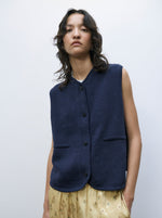 Load image into Gallery viewer, COTTON WAISTCOAT | MULTIPLE COLOURWAYS

