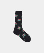 Load image into Gallery viewer, ROSE SOCKS | BLACK
