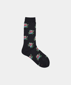 ROSE SOCKS | BLACK