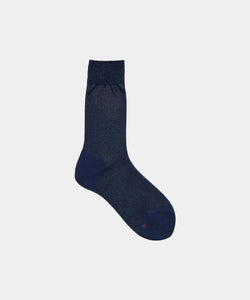 LUREX SHEER SOCKS | NAVY