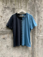 Load image into Gallery viewer, STAR KNIT T-SHIRT | CORNFLOWER BLUE
