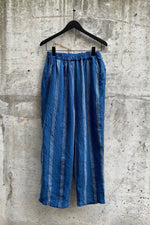 Load image into Gallery viewer, LINEN DOBBY STRIPE PANTS | MULTIPLE COLOURWAYS
