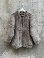 Load image into Gallery viewer, PERU HAND KNIT CARDIGAN | BEIGE
