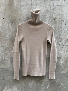RIB TURTLENECK PULLOVER | MULTIPLE COLOURWAYS