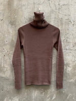 Load image into Gallery viewer, RIB TURTLENECK PULLOVER | MULTIPLE COLOURWAYS
