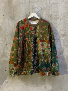 FLORAL SWEATSHIRT