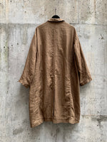 Load image into Gallery viewer, LINEN CANVAS COAT | MULTIPLE COLOURWAYS
