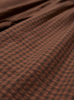 Load image into Gallery viewer, ORE SHORT | BROWN GINGHAM
