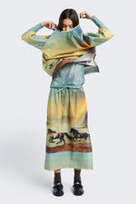 Load image into Gallery viewer, OUTPOST SKIRT | COSMIC PRINT
