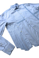 Load image into Gallery viewer, WORKING CLASS DRESS SHIRT: PLEAT | BLUE

