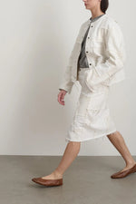 Load image into Gallery viewer, MADRAS JACKET REWORK | VINTAGE WHITE
