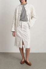 Load image into Gallery viewer, MADRAS JACKET REWORK | VINTAGE WHITE
