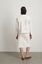 Load image into Gallery viewer, MADRAS JACKET REWORK | VINTAGE WHITE
