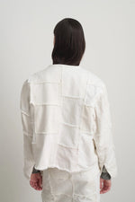 Load image into Gallery viewer, MADRAS JACKET REWORK | VINTAGE WHITE
