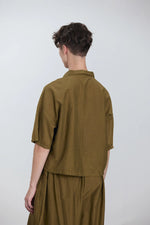 Load image into Gallery viewer, CROPPED SHIRT | MULTIPLE COLOURWAYS
