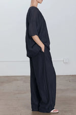 Load image into Gallery viewer, STRAIGHT PANTS | FADED BLACK

