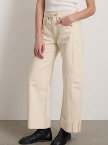 RELAXED LASSO CUFFED | CLAIR RINSE