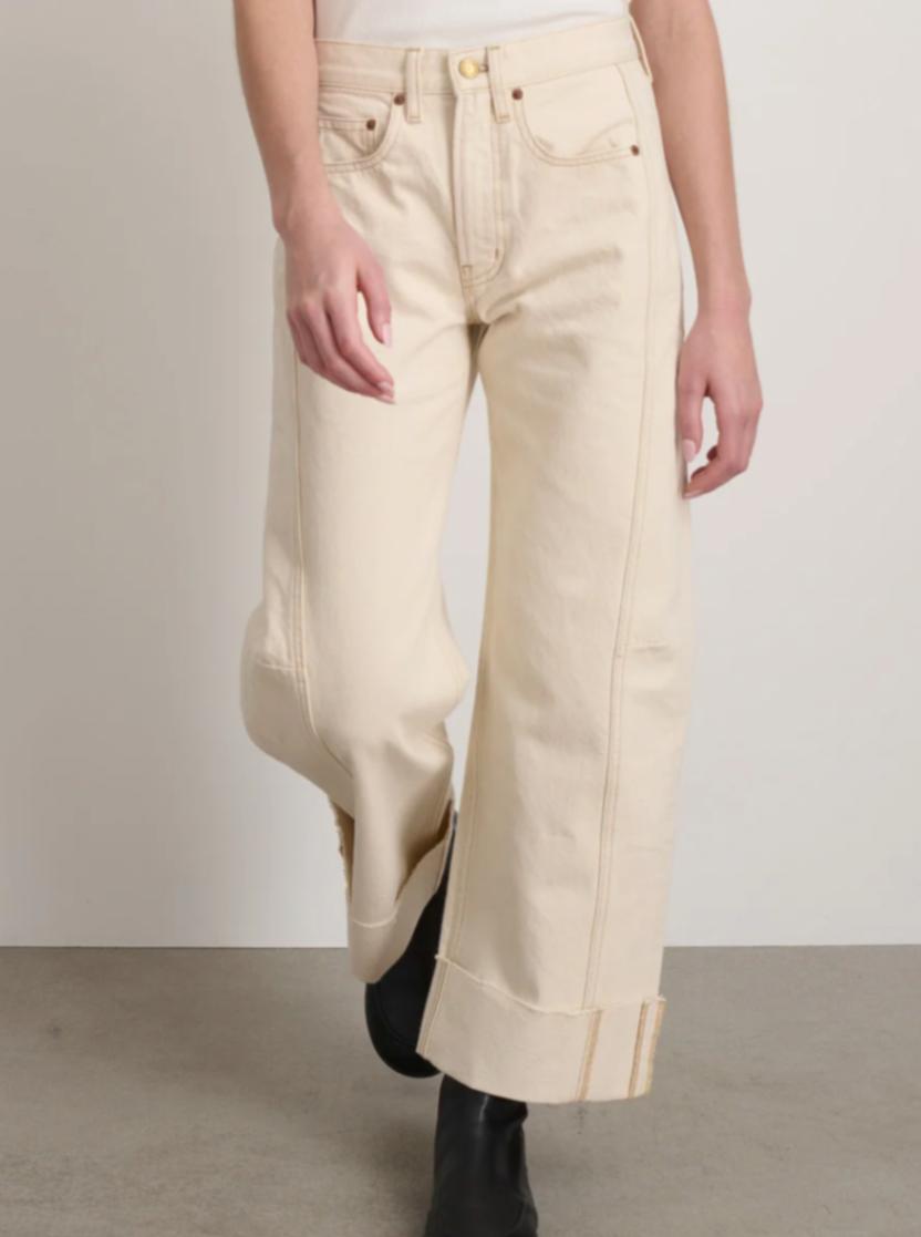 RELAXED LASSO CUFFED | CLAIR RINSE