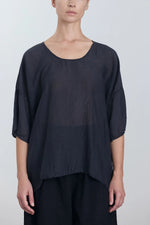 Load image into Gallery viewer, OVERSIZED TOP | FADED BLACK
