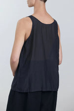 Load image into Gallery viewer, LOOSE TANK TOP | FADED BLACK
