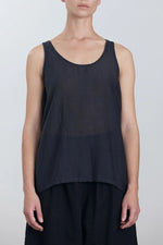Load image into Gallery viewer, LOOSE TANK TOP | FADED BLACK
