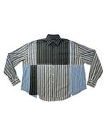 Load image into Gallery viewer, WORKING CLASS DRESS SHIRT | STRIPES MIX | LARGE | B
