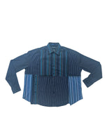 Load image into Gallery viewer, WORKING CLASS DRESS SHIRT | STRIPES MIX | SMALL
