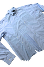 Load image into Gallery viewer, WORKING CLASS DRESS SHIRT: PLEAT | BLUE
