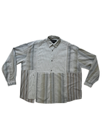 Load image into Gallery viewer, WORKING CLASS DRESS SHIRT | STRIPES MIX | SMALL |B
