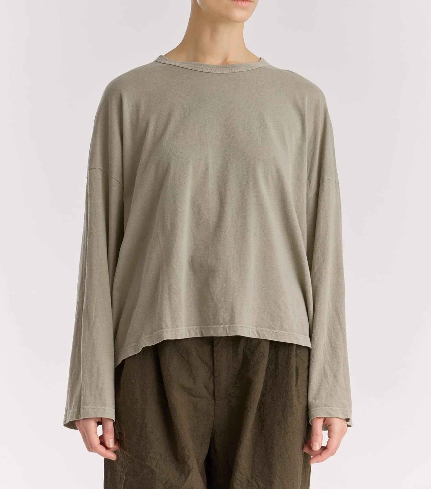 WIDE LONG SLEEVE TEE | MULTIPLE COLOURWAYS