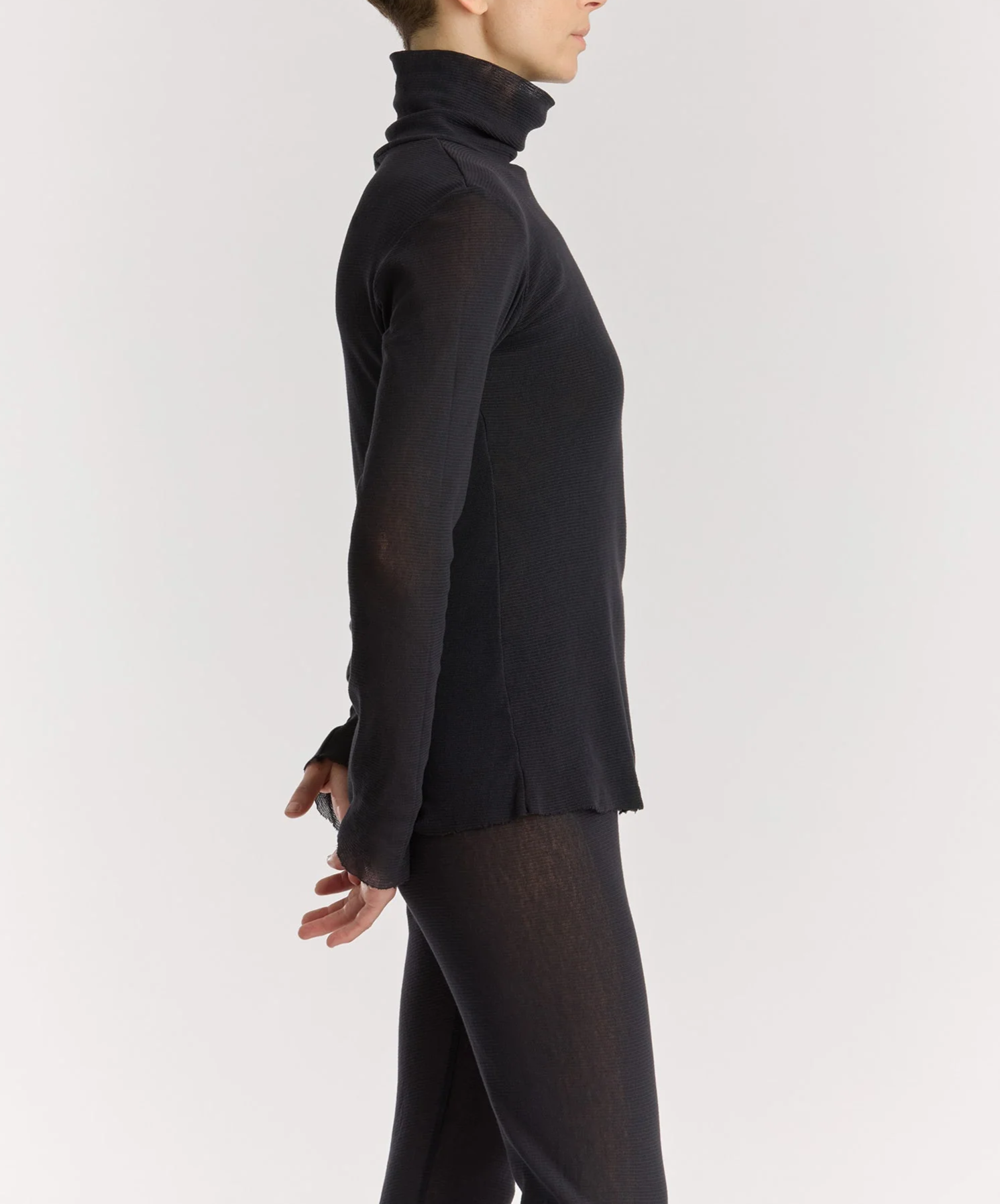 DOUBLE MESH TURTLENECK | MULTIPLE COLOURWAYS